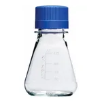 Thermo Fisher Scientific Nalgene Single-Use PETG Erlenmeyer Flask with Plain Bottom: 멸균