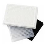Thermo Fisher Scientific Nunc 384 Well ShallowWell Standard Height Black and White Plates