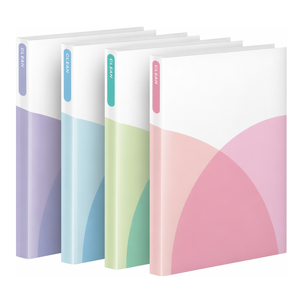 OFFICENEX 문화 젤리소프트 포켓클리어북 40P JS400-7 연두
