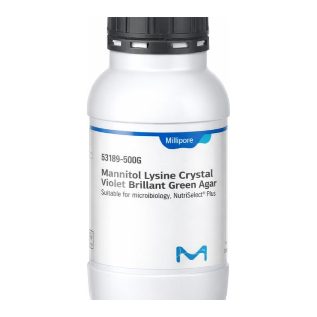 Merck Mannitol Lysine Crystal Violet Brilliant Green Agar