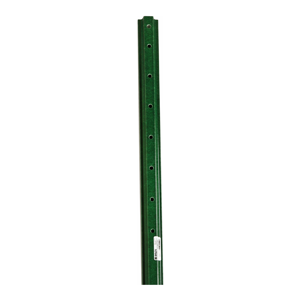 Brady TUFF’n Lite Composite Sign Posts - Green Closed Profile