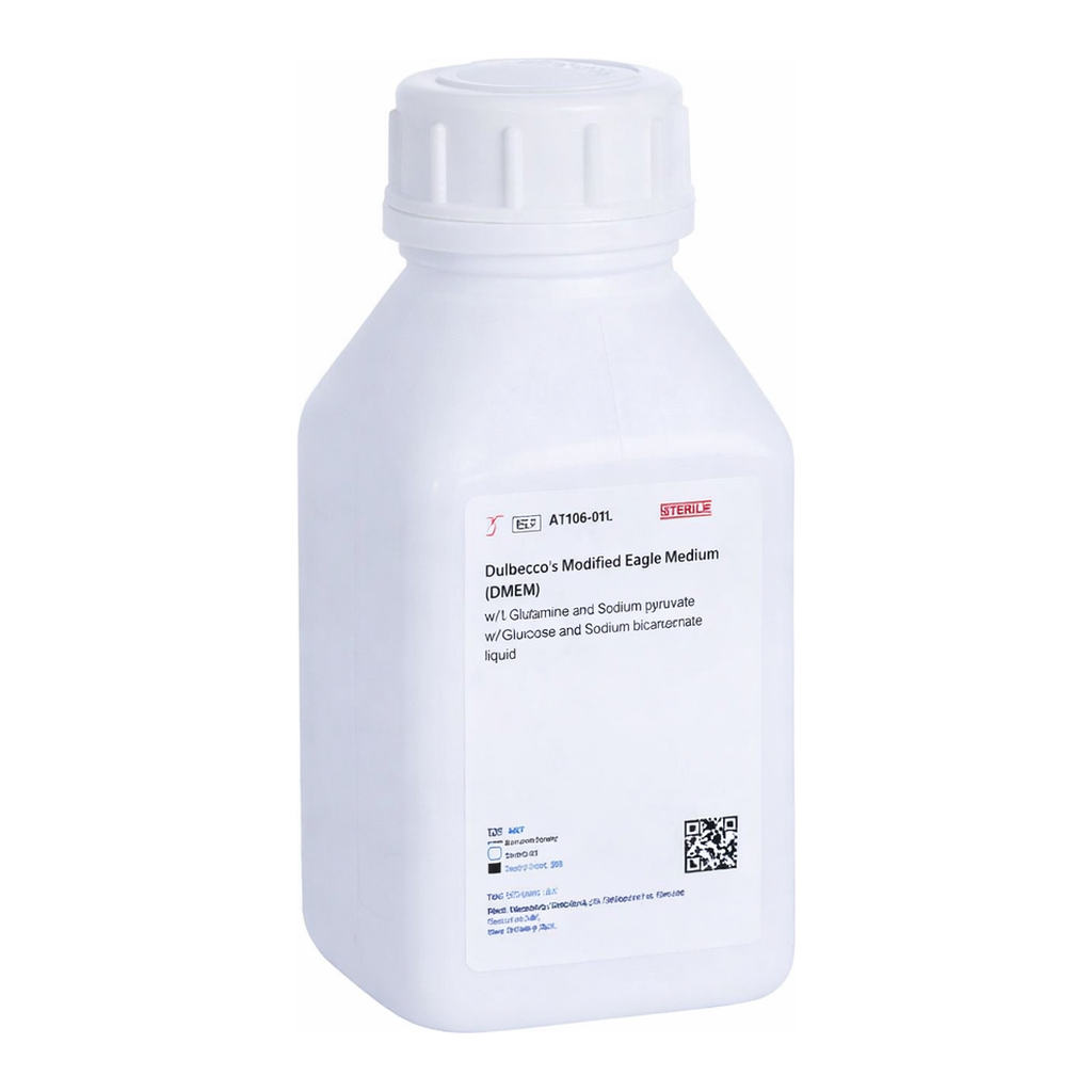 Himedia Dulbecco`s Modified Eagle Medium (DMEM) w/ L-Glutamine and Sodium pyruvate w/o Glucose and Sodium bicarbonate