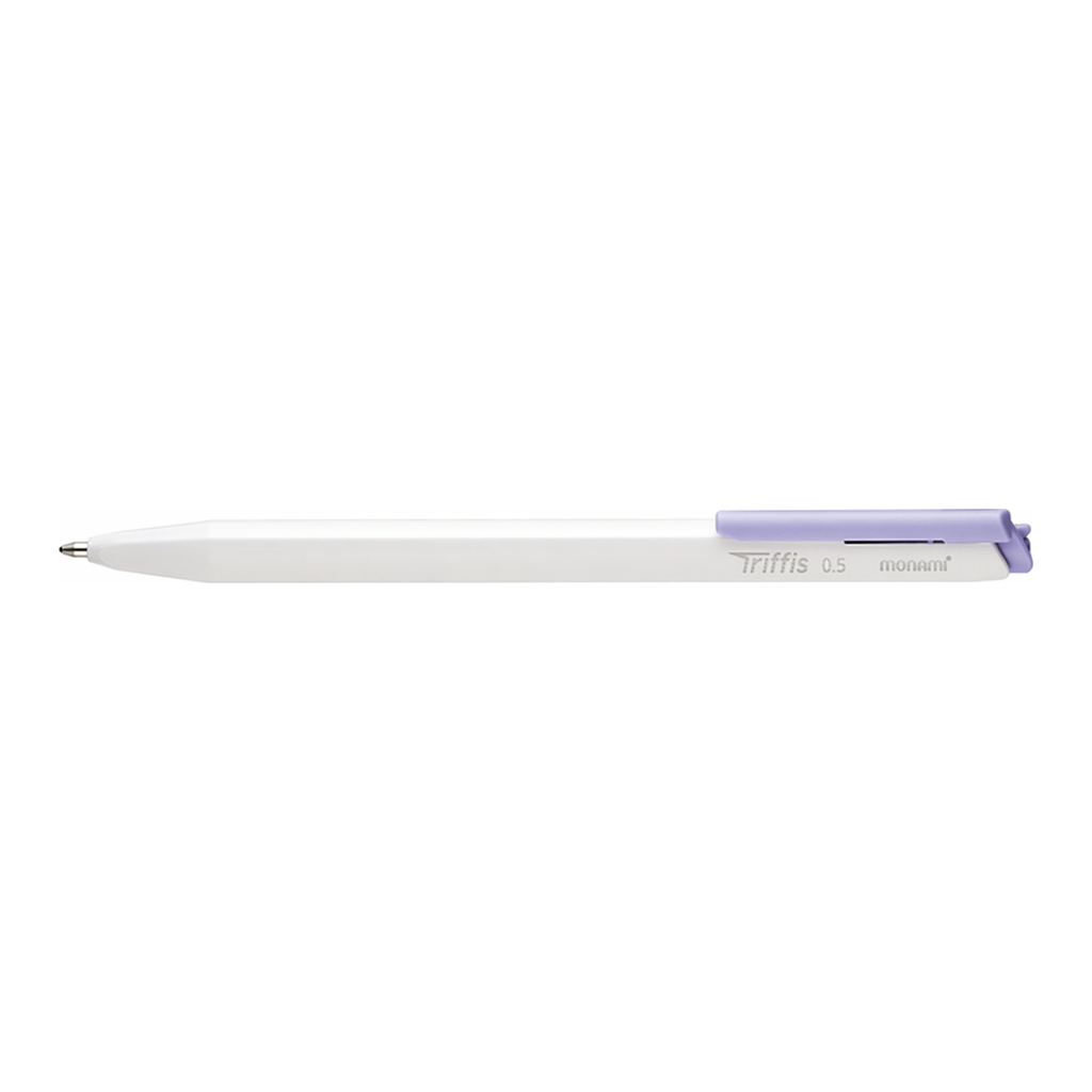 OFFICENEX 모나미 트리피스 파스텔 바이올렛(0.5mm 잉크색:검정)