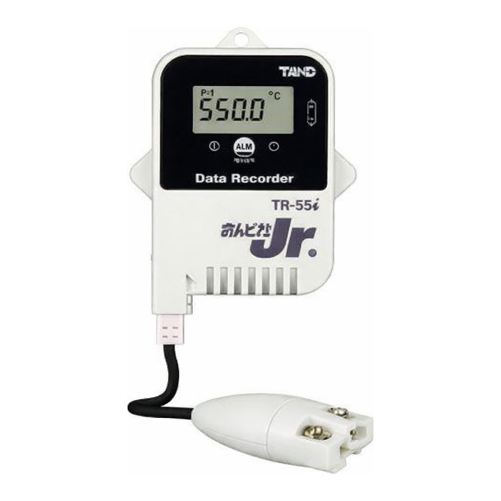 AS ONE Temperature Recorder (Pt100 Type), 온도 데이터 로거 (pT 센서 타입)