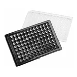 Merck Corning 96 Well Black Clear Square Bott&