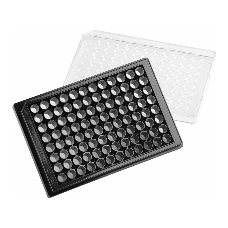 Merck Corning 96 Well Black Clear Square Bott&