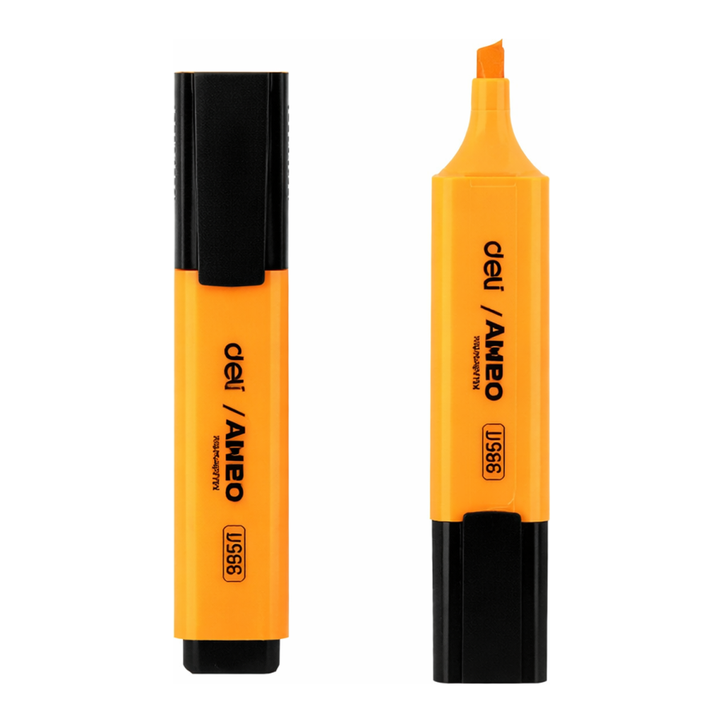 OFFICENEX DELI EU366 형광펜(주황/1~5mm)