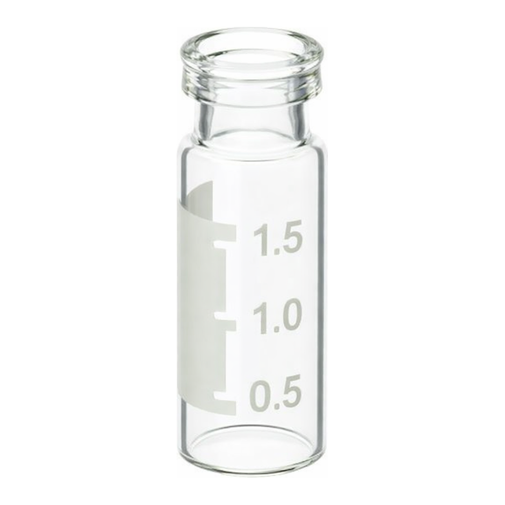 Restek Vials, Crimp Top, 12x32mm/2.0mL/11mm Clr w/Mark Pack of 1000