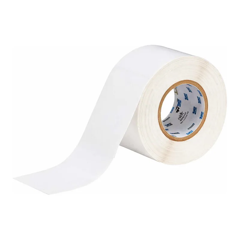 Brady All Weather Permanent Adhesive Polyester Label Tape for 3" Core Printers