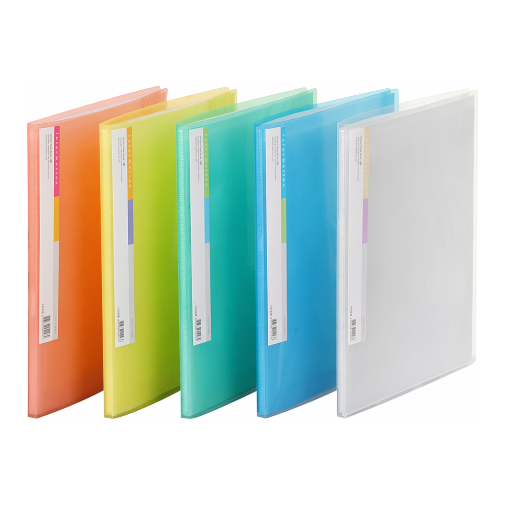 OFFICENEX 문화 투명PP 클리어화일 20매(A4/투명/접착식/F429-71)