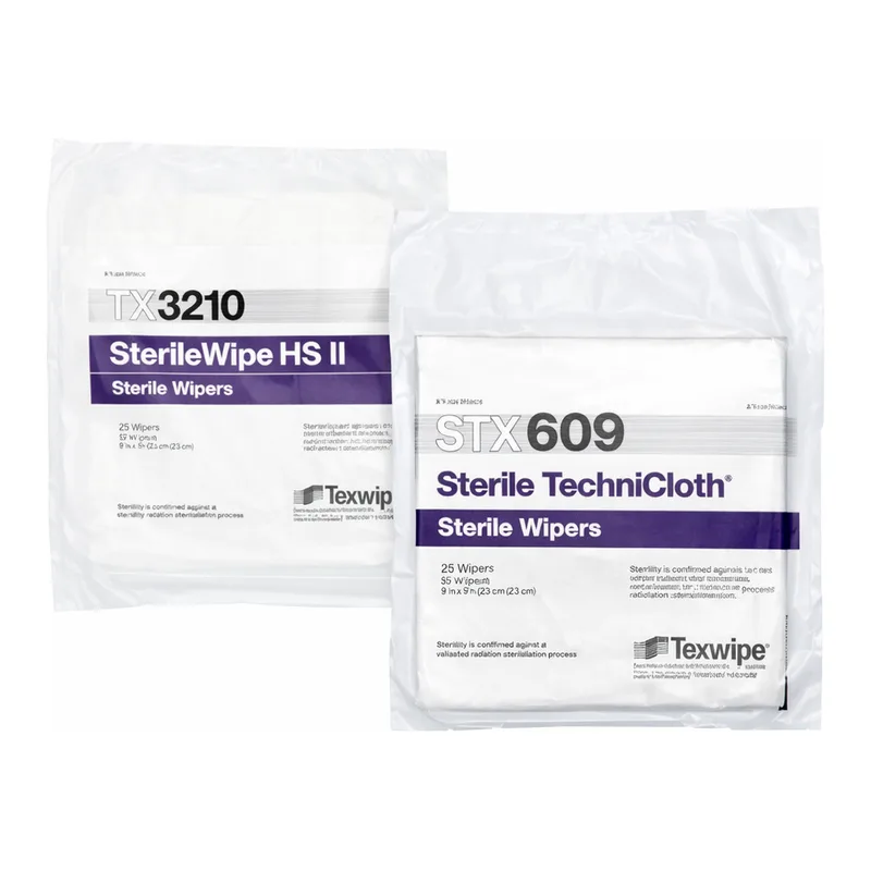Texwipe TECHNICLOTH DRY NONWOVEN CLEANROOM WIPERS, STERILE