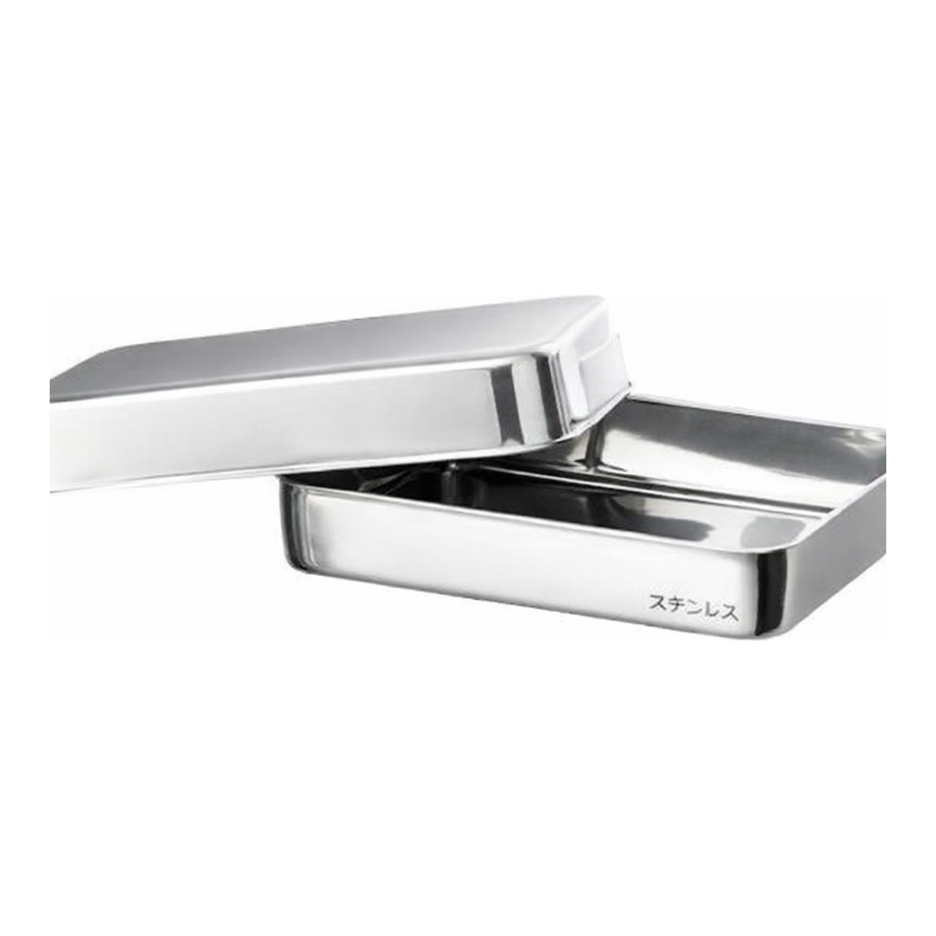 AS ONE Stainless Vat(with Lid), 스테인리스 용기(뚜껑 부속)