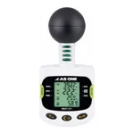AS ONE 4-1659-11 Black Sphere Type Portable Heat Stroke Meter WB-123GT