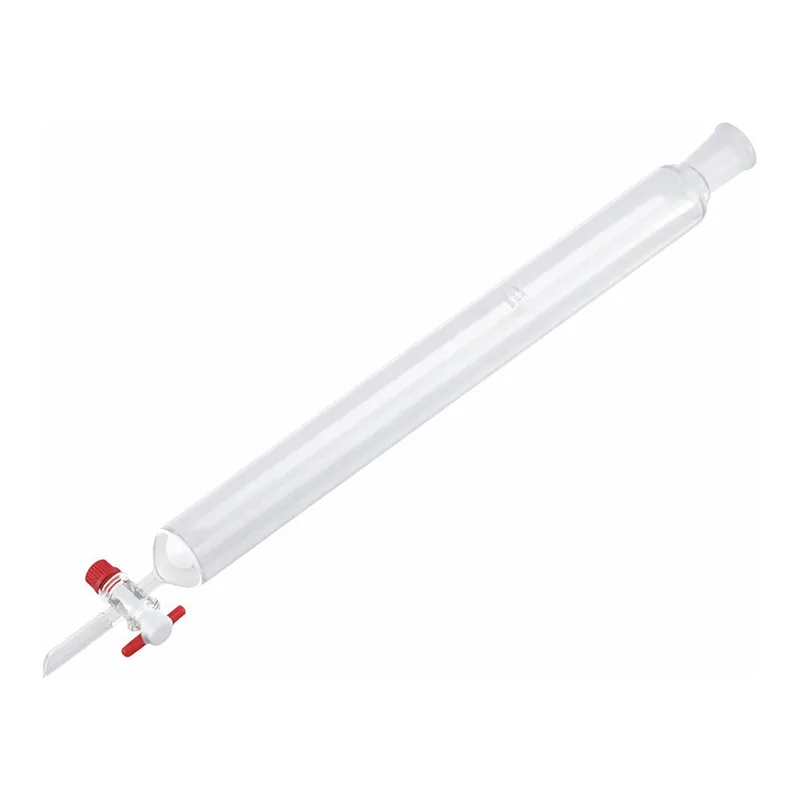 AS ONE ChromatograpH Tube(with Joint with Filter), 크로마토그래프관(필터·조인트 부속)