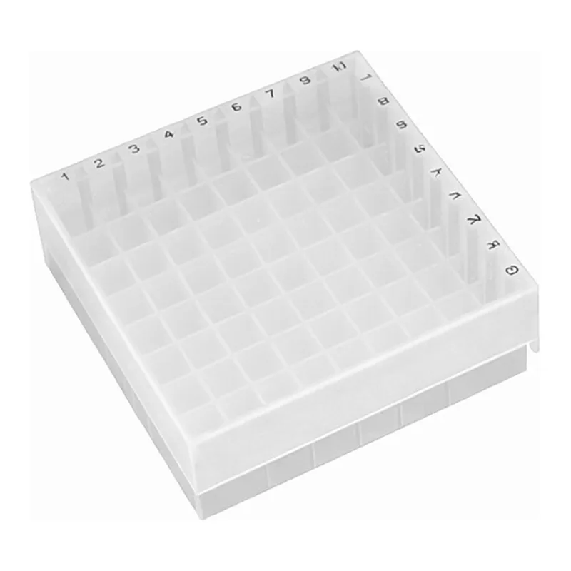 Thermo Fisher Scientific 81-Well Cryogenic Storage Racks with Lid, Natural