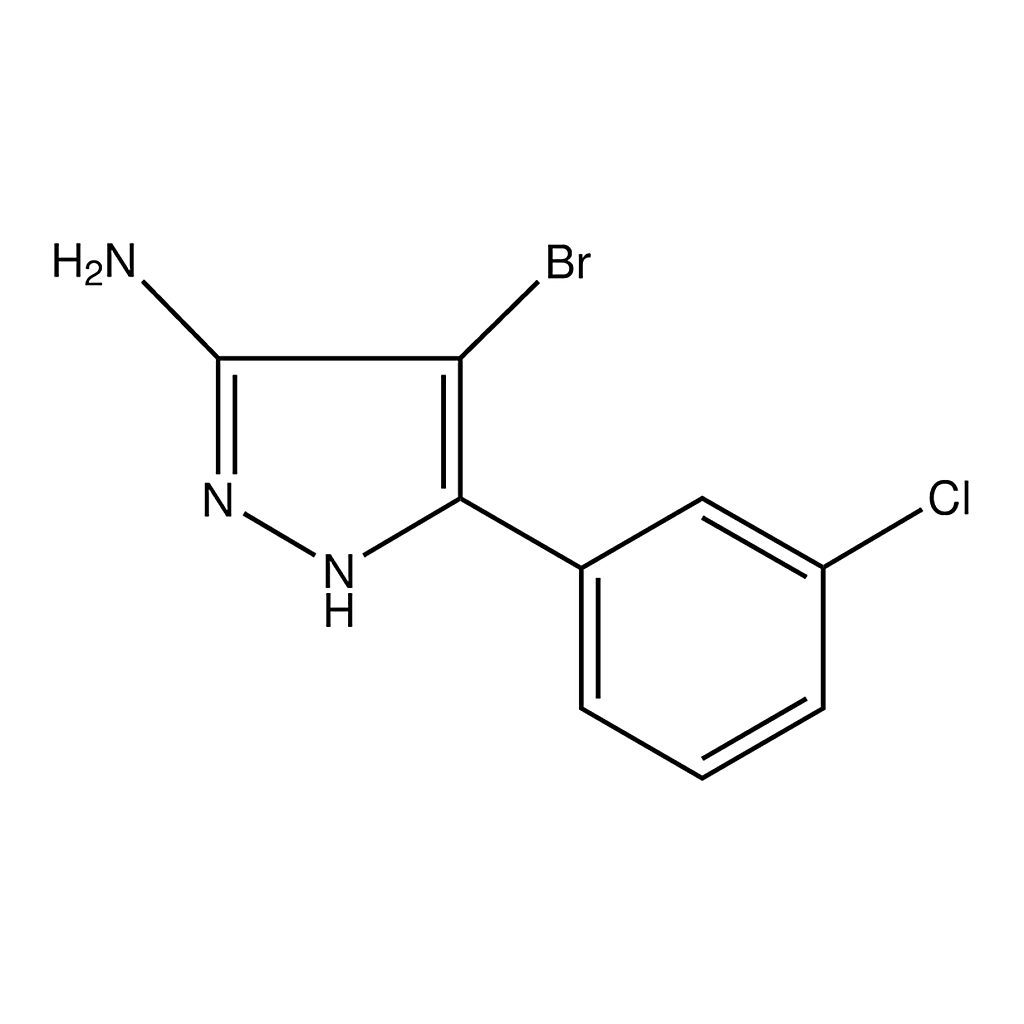 Merck 4-Bromo-5-(3-chlorophenyl)-1H-pyrazol-3-amine