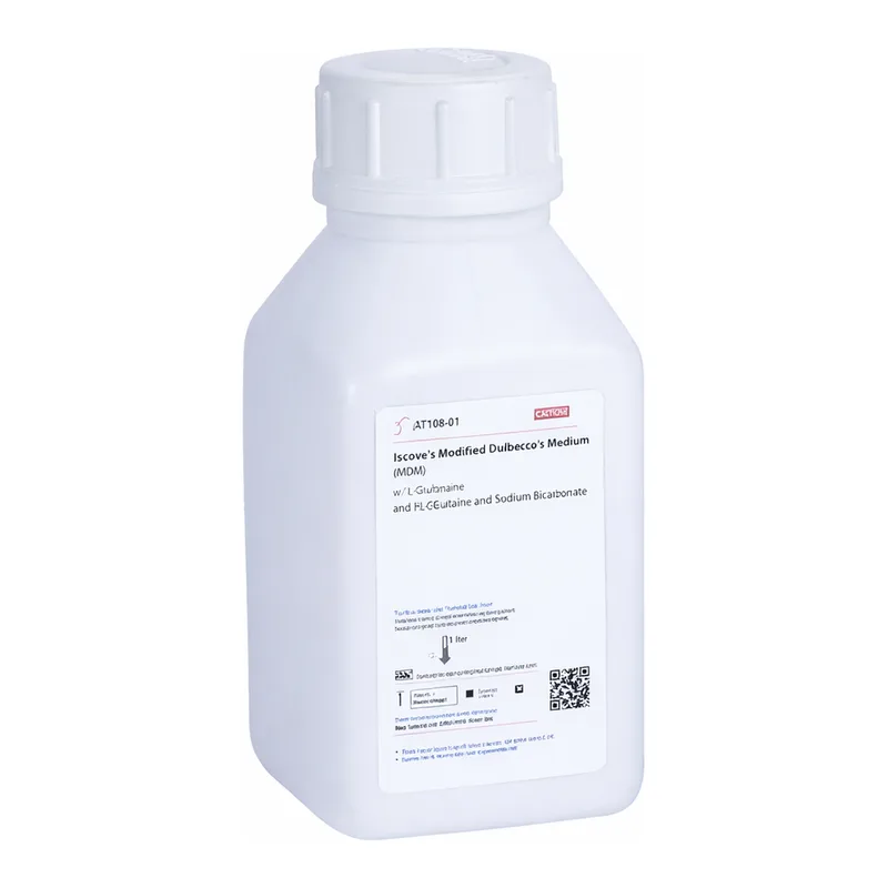 Himedia Iscove`s Modified Dulbecco`s Medium (IMDM) w/ L-Glutamine and 25mM HEPES Buffer w/o Sodium bicarbonate and Phenol red