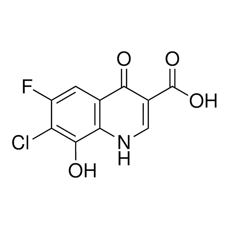 Merck 7-CHLORO-6-FLUORO-8-HYDROXY-4-O