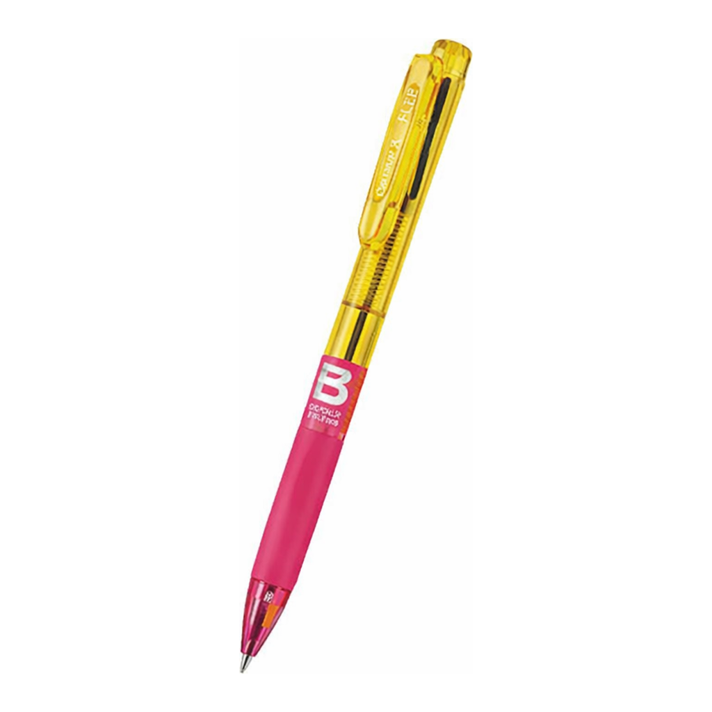 OFFICENEX 모나미 플립3 형광 (0.7mm:yellow pink+0.5mm:black)
