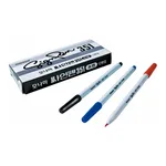 Daihan Science Monami 0.7mm Sign Pen, Black · Blue · Red, 사인펜