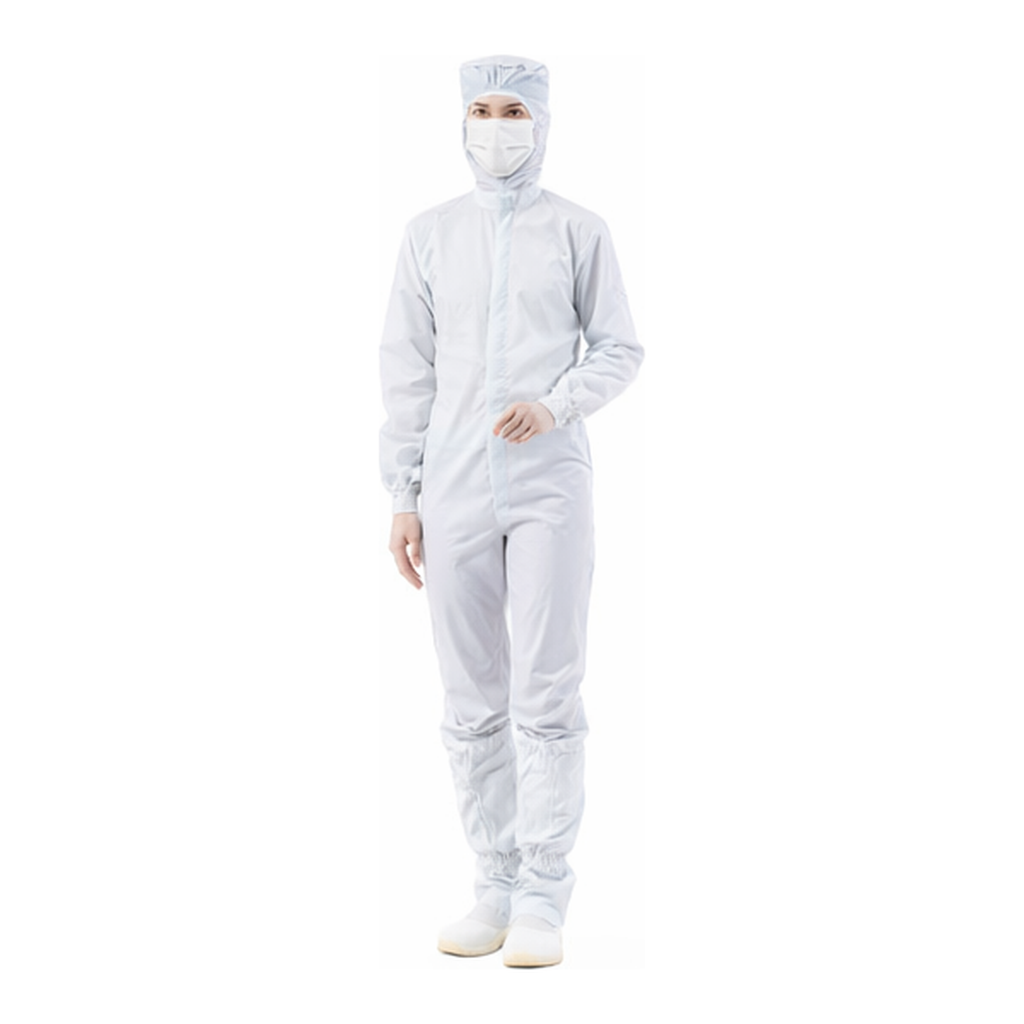 AS ONE Clean Coverall (All-In-One) L White Shoes 22cm