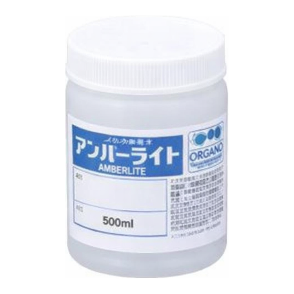 AS ONE Ion Exchange Resin Amberlite for Experiment, 실험용 이온교환수지 (앰버라이트)