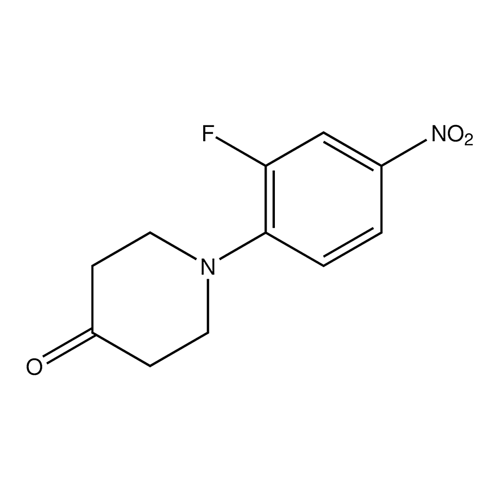 Merck 1-(2-Fluoro-4-nitro-phenyl)-piperidin-4-one