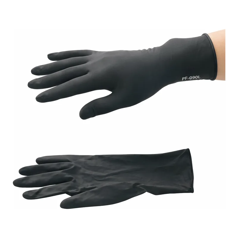 AS ONE Latex Glove Black, 라텍스 장갑(뷰티 블렉)
