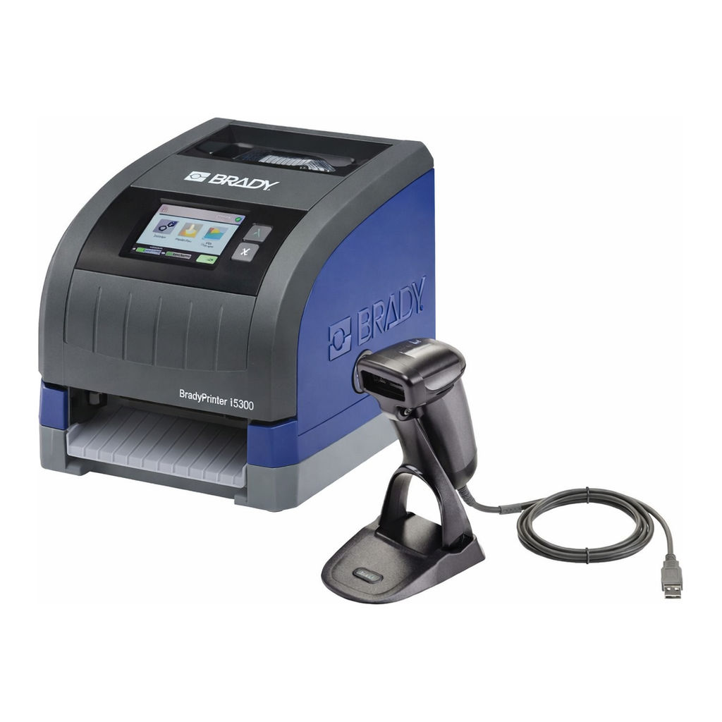 Brady BradyPrinter i3300 with CR950 Barcode Scanner and Software Kit