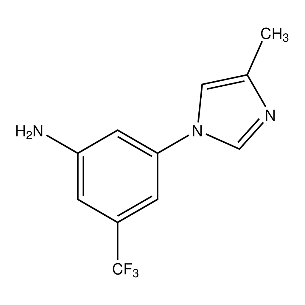 Merck 3-(4-Methyl-1H-imidazol-1-yl)-5-(trifluoromethyl)aniline