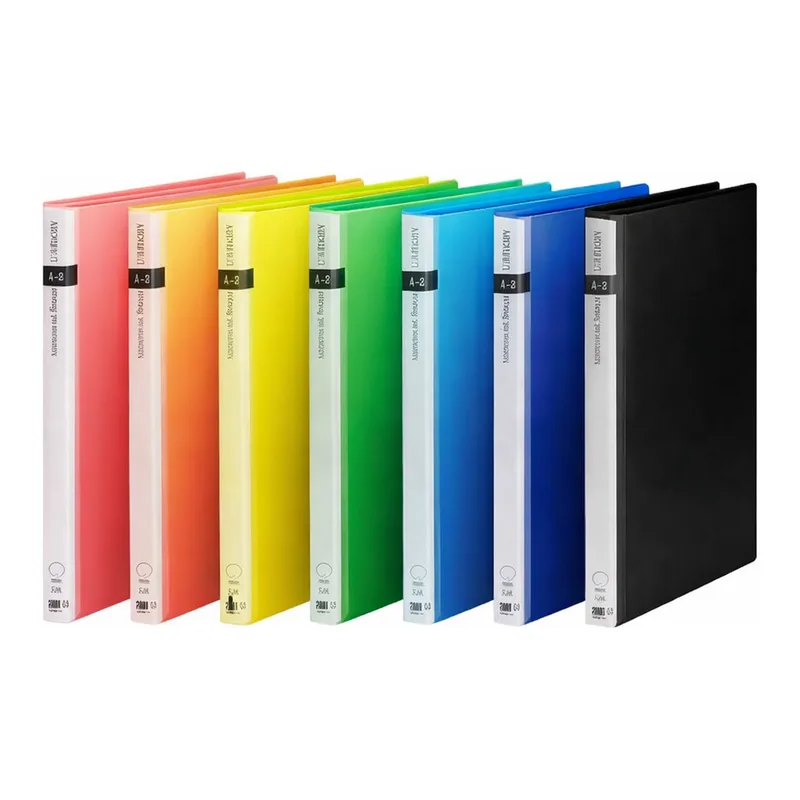 OFFICENEX 문화 3공O링 클리어화일 20매(A4/핑크/F550-73)