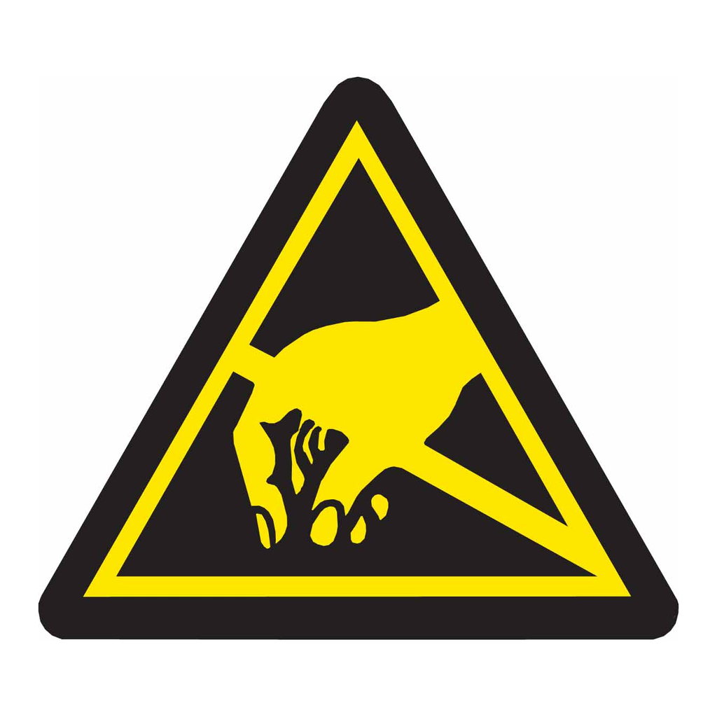 Brady Warning Labels - Picto: Static Sensitive Devices