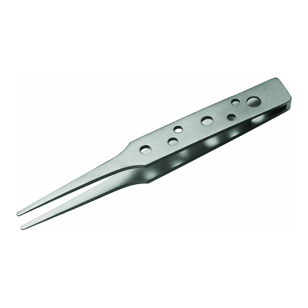 Lklab Korea Perforated Non-Slip SWISS Tweezer / 고정밀 논슬립 트위저, Rubis®, RU-2AG SWISS-SA