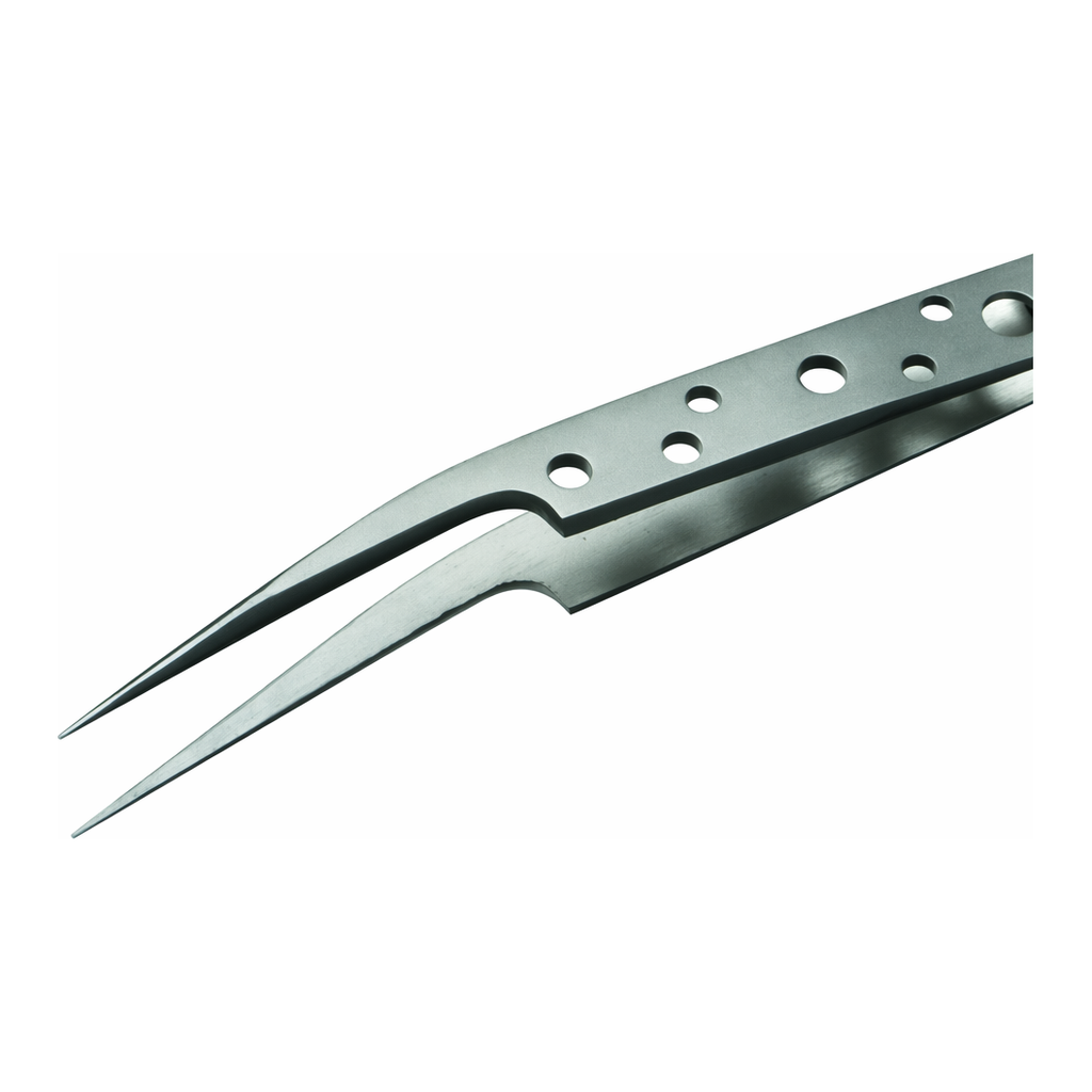 Lklab Korea Perforated Non-Slip SWISS Tweezer / 고정밀 논슬립 트위저, RU-5AG SWISS-SA