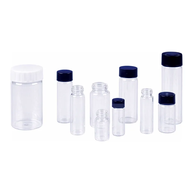 Lklab Korea Economy Sample Vial / 보급형 투명 바이알, 캡포함