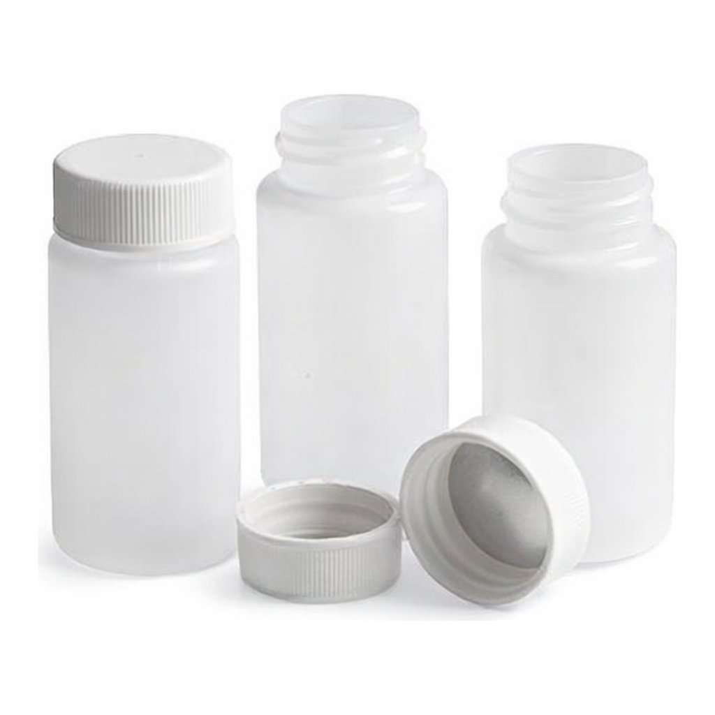 Lklab Korea 20 ml HDPE Scintillation Vial with Attached Cap, Kimble® / 20 ml 플라스틱 신틸레이션 바이알