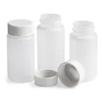 Lklab Korea 20 ml HDPE Scintillation Vial with Attached Cap, Kimble® / 20 ml 플라스틱 신틸레이션 바이알