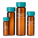 Lklab Korea Amber Sample Vial with Cap / 갈색 샘플 바이알, 캡 일체형