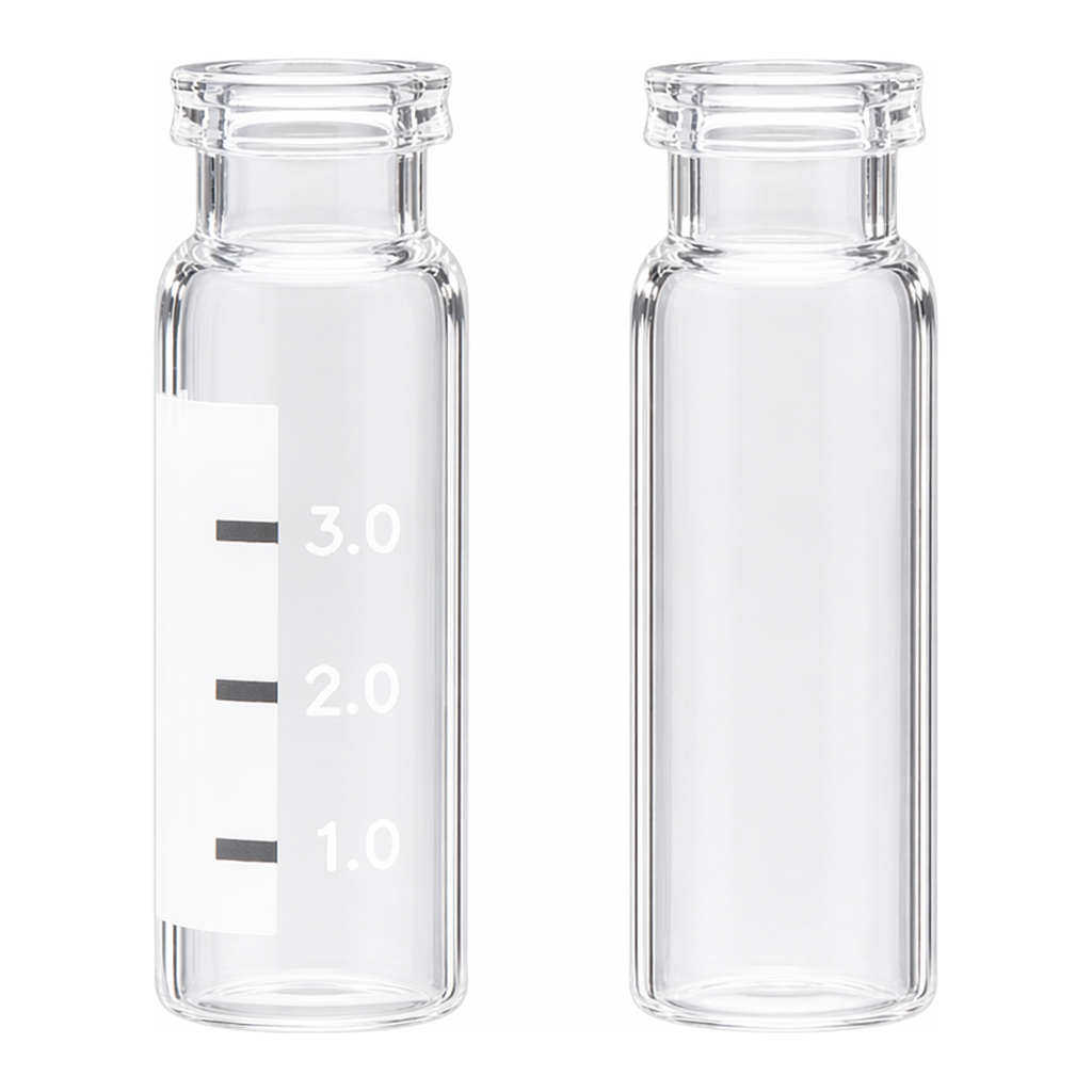 Lklab Korea 4 ml Crimp Top & Snap Ring Vial / 4 ml 크림프-탑 과 스냅 캡 겸용 바이알, 13 mm Crimp-top