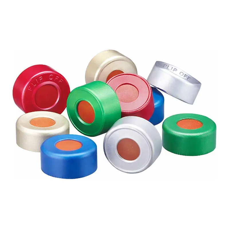 Lklab Korea 11 mm Aluminum Seal with Septa / 11mm 알루미늄 씰과 셉타,2 ml Crimp-top Vial 용