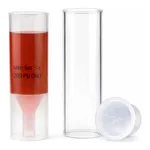 Lklab Korea 4ml Shell Vial and Plug Cap / 4ml 쉘 바이알 과 캡, 15X45mm