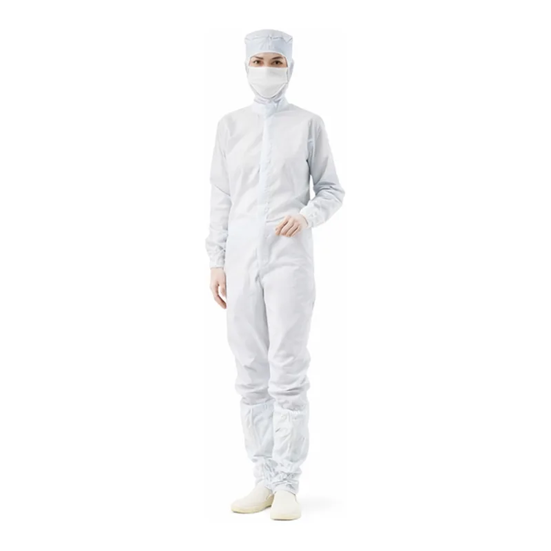 AS ONE Clean Coverall (All-In-One) M White Shoes 22cm