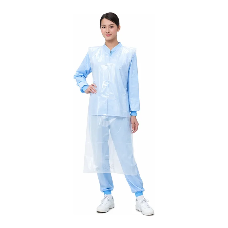 AS ONE SF Polyethylene Apron, PE 앞치마