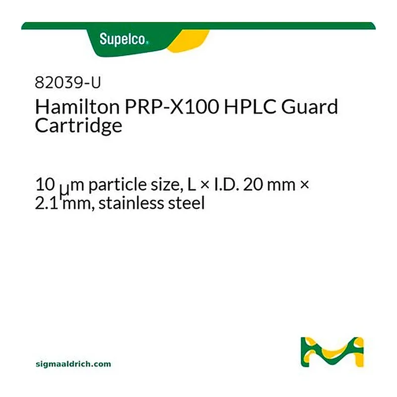 Merck PK5 PRP-X100 10UM SS GUARD COL CARTRIDGE