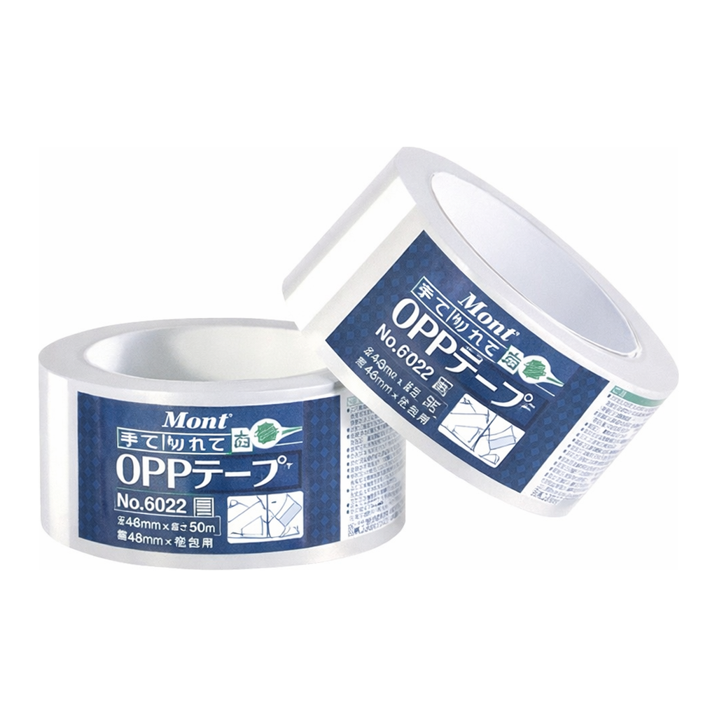 AS ONE OPP Tape Cutable with Hand, 손으로 자르는 OPP 테이프