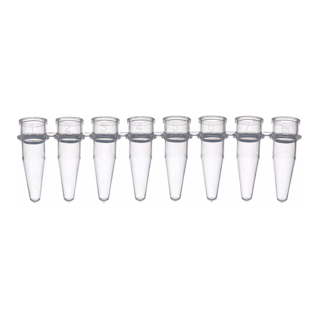 Greiner Bio One SAPPHIRE PCR 8-TUBE STRIPS, 0.2 ML, PP, NATURAL,WITHOUT CAP, 125 PCS./BOX