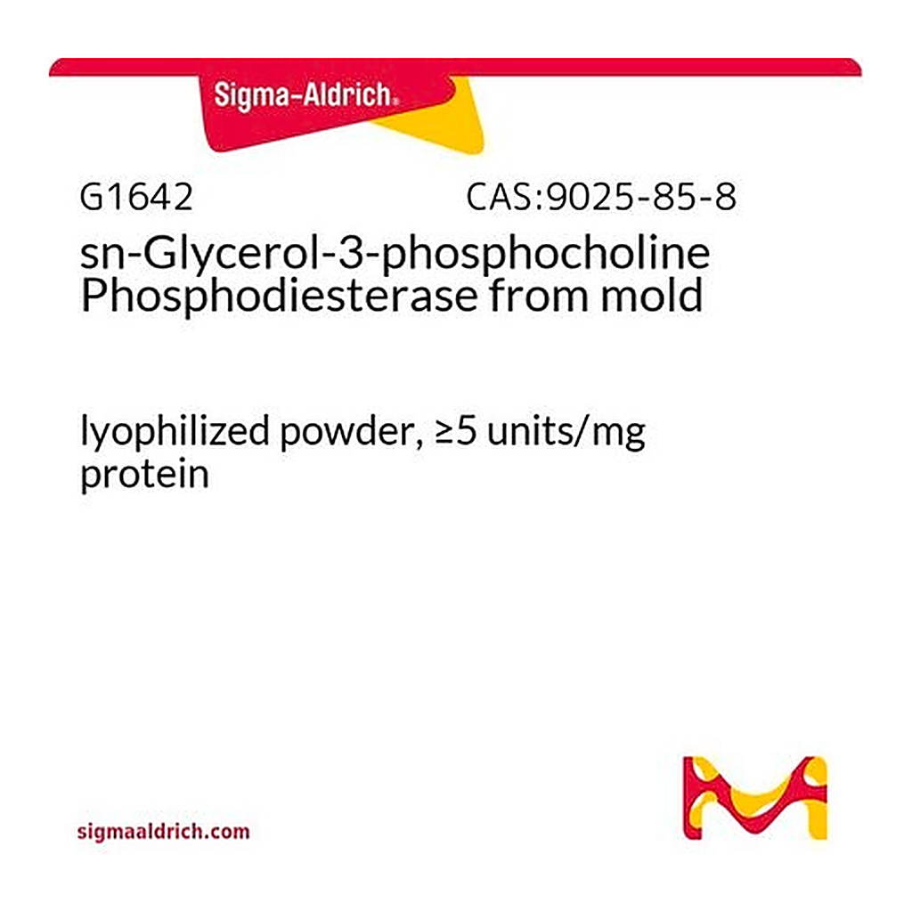 Merck sn-Glycerol-3-phosphocholine Phosphodiesterase from mold