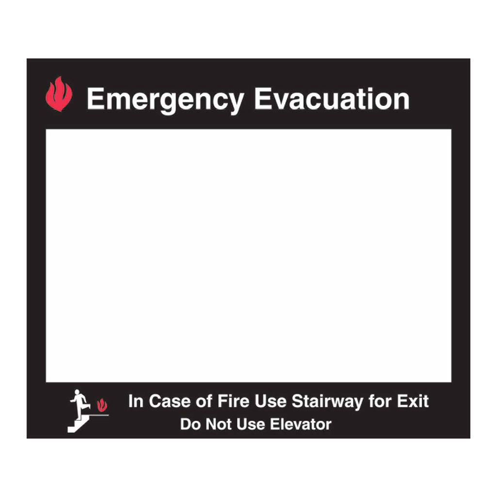 Brady Emergency Evacuation Map Holder