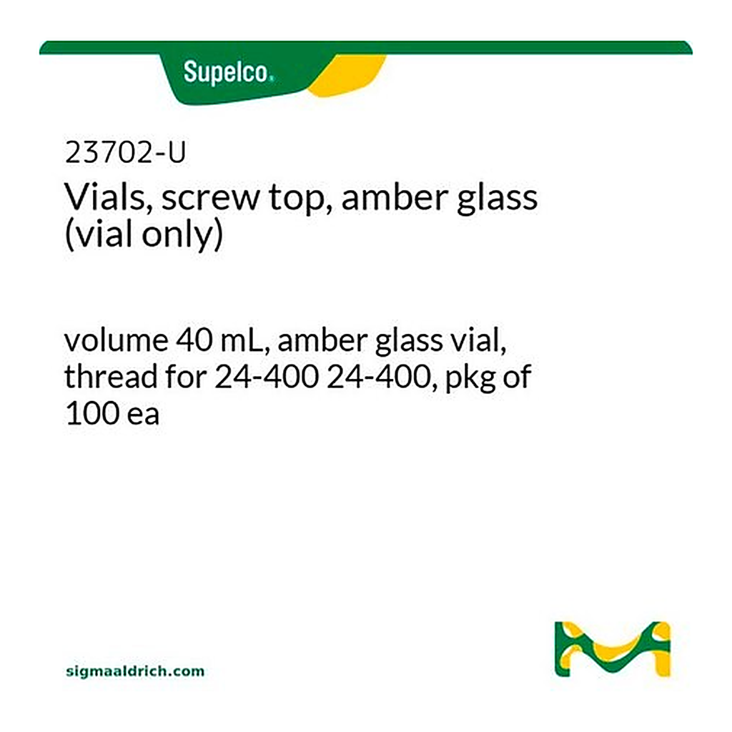 Merck PK100 40ML VIAL