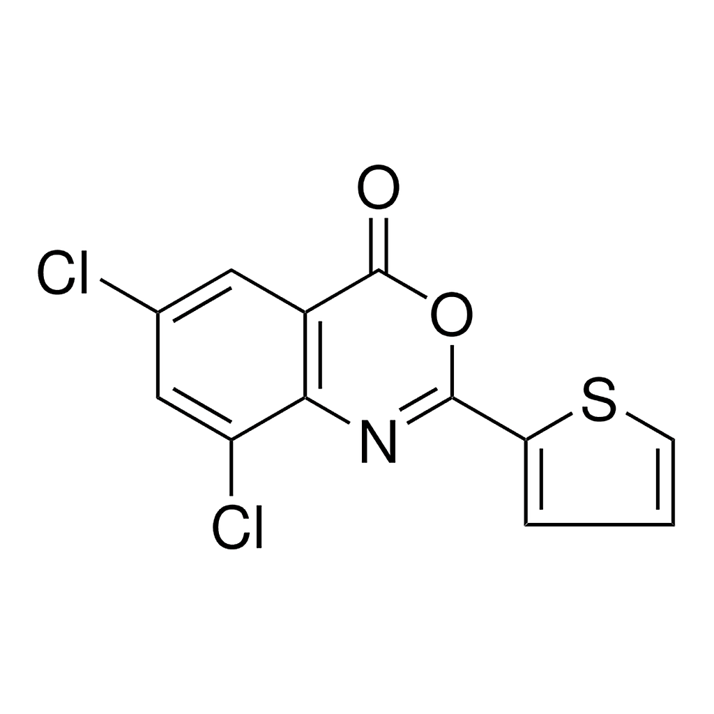 Merck 6,8-DICHLORO-2-THIOPHEN-2-YL-B - 25 MG&